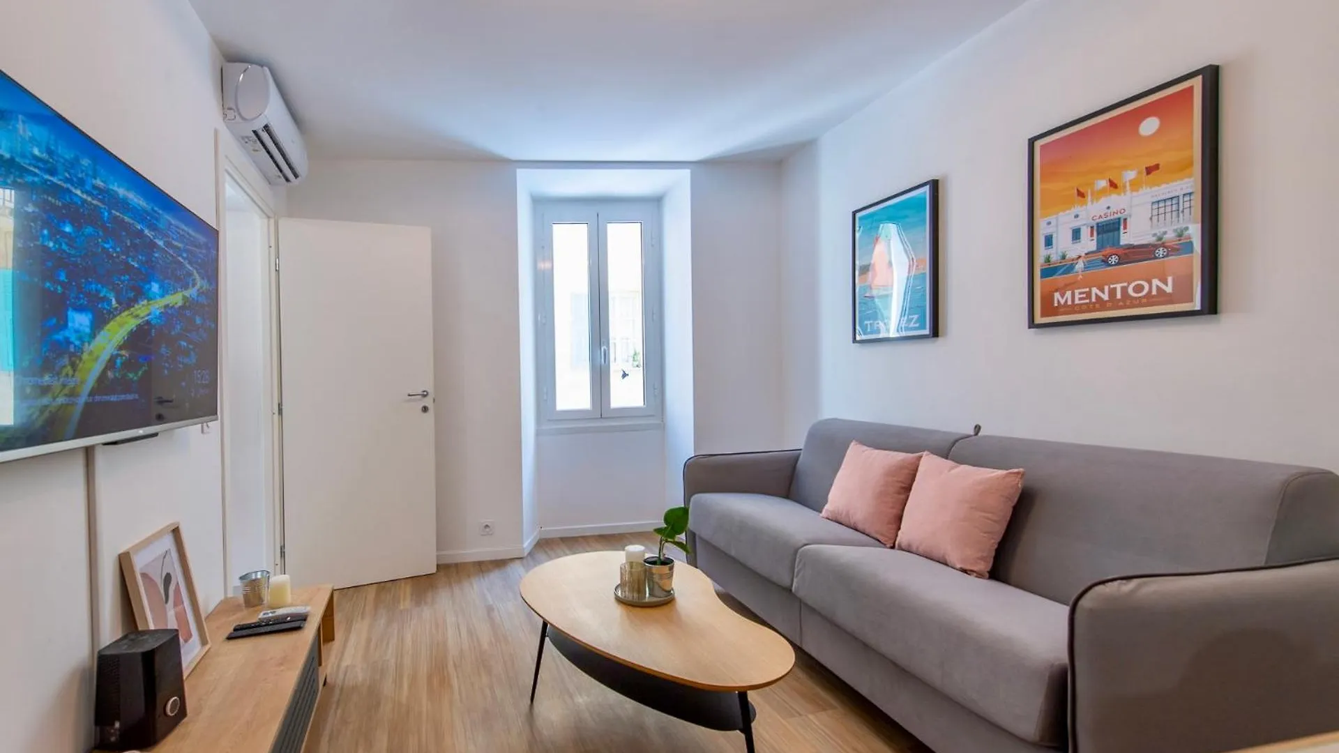 St Michel - Beau 3Pieces En Centre-Ville Climatise Menton Apartment